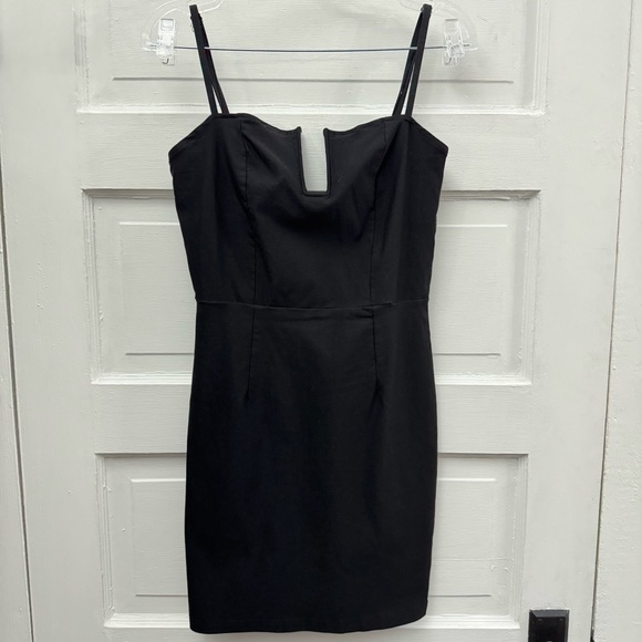Dresses & Skirts - Tobi Black Mini Dress Medium Strappy Bodycon Cutout Night Out